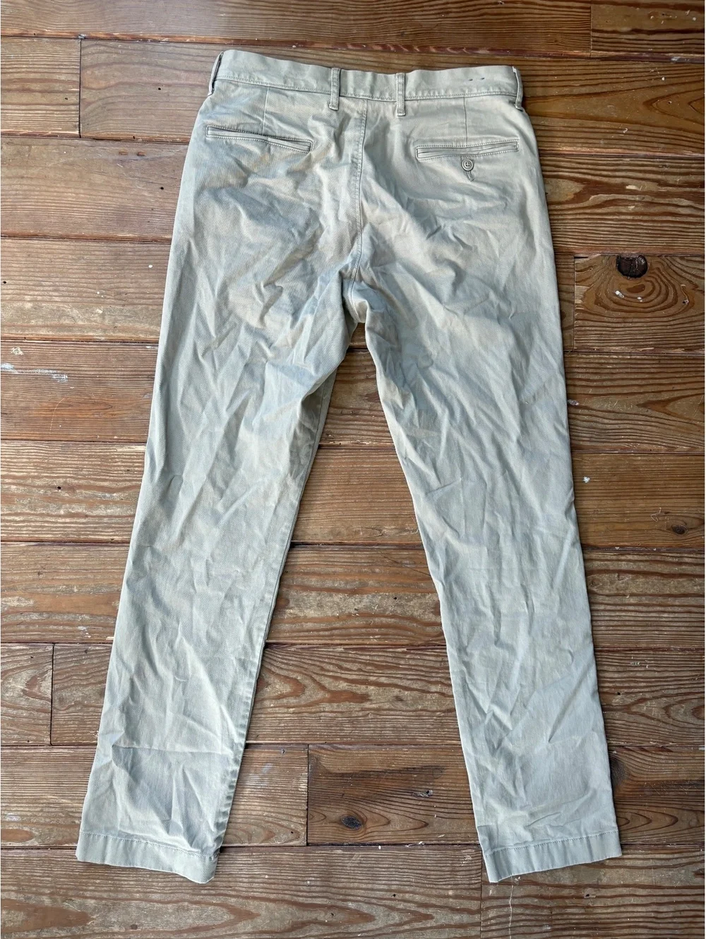 J.Crew Men’s 30x32 Khaki Stretch Chino Pants Slim Fit Beige Tan